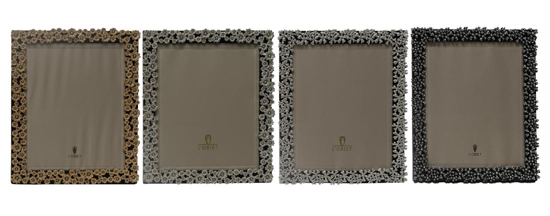 Four L'Objet Swarovski Picture Frames in Boxes (1 of 1)