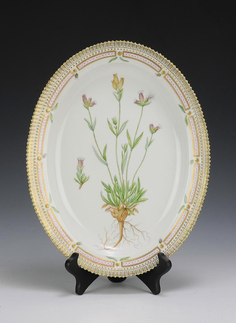 Royal Copenhagen Flora Danica Medium Oval Platter (1 of 2)