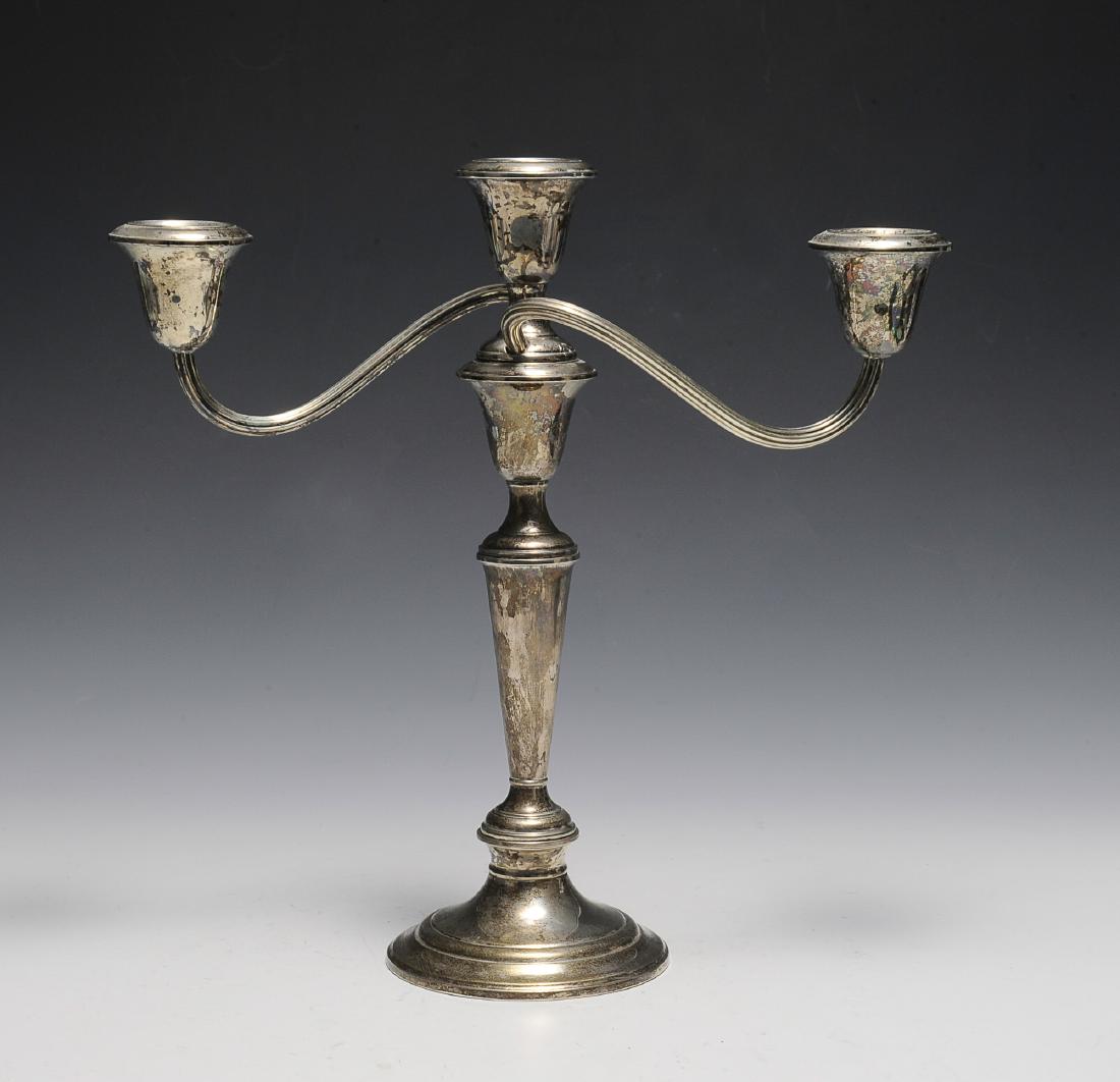 Gorham Sterling Silver Weighted Base Candelabra (1 of 3)
