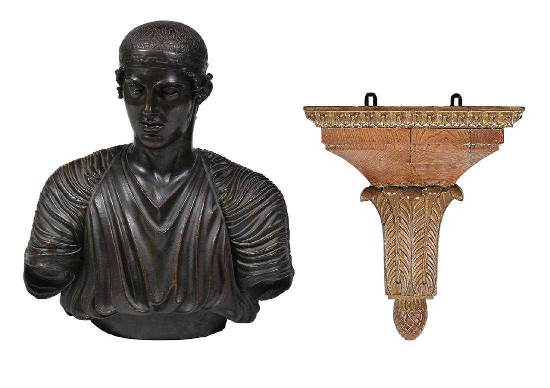 Plaster Bust of the Charioteer of Delphi (1 of 4)