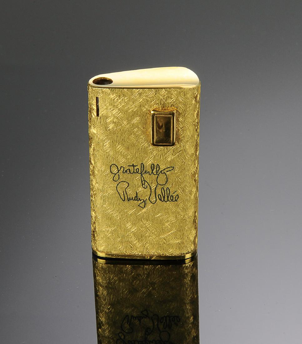 A Rudy Vallee Presentation Lighter (1 of 3)