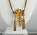 James Perret Key Wind 18K Watch & 14K Chain - 6
