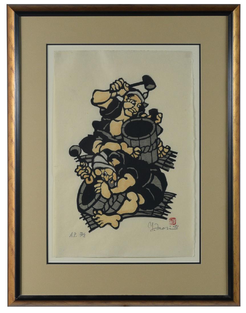 Yoshitoshi Mori The Barrelmakers Artist Proof 3/10 (1 of 4)