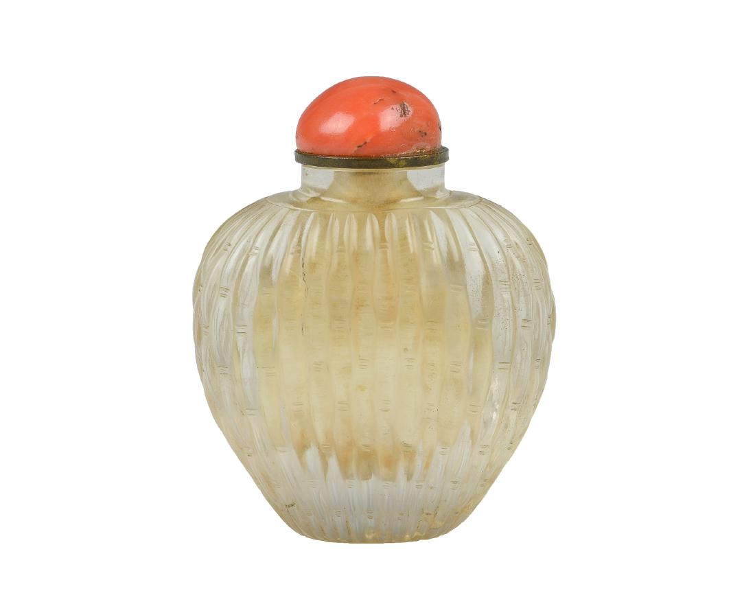 Chinese Rock Crystal Snuff Bottle, 18th Century (1 of 6)