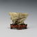 Chinese Chicken Bone Jade Cup w/ Stand, 18th Century - 4