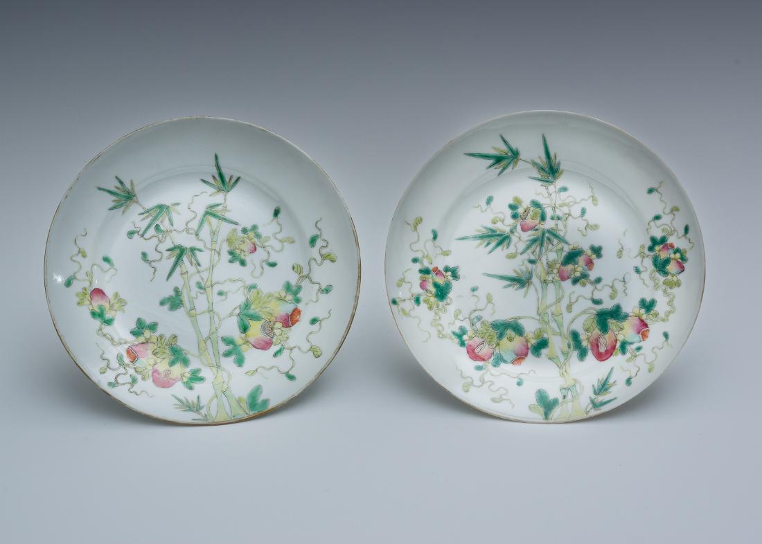 Pair of Chinese Imperial Plates, Guangxu (1 of 5)