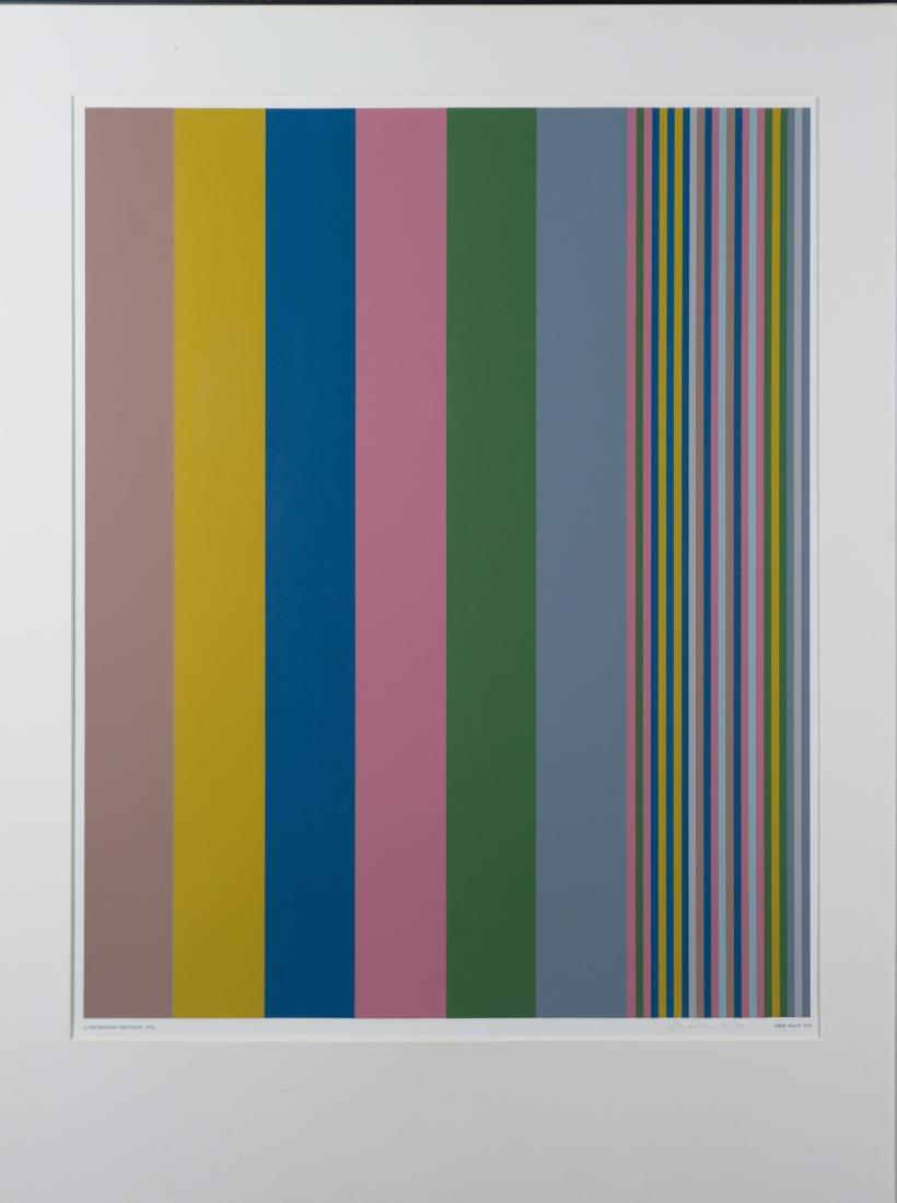 Gene Davis Serigraph Color Field (1 of 8)