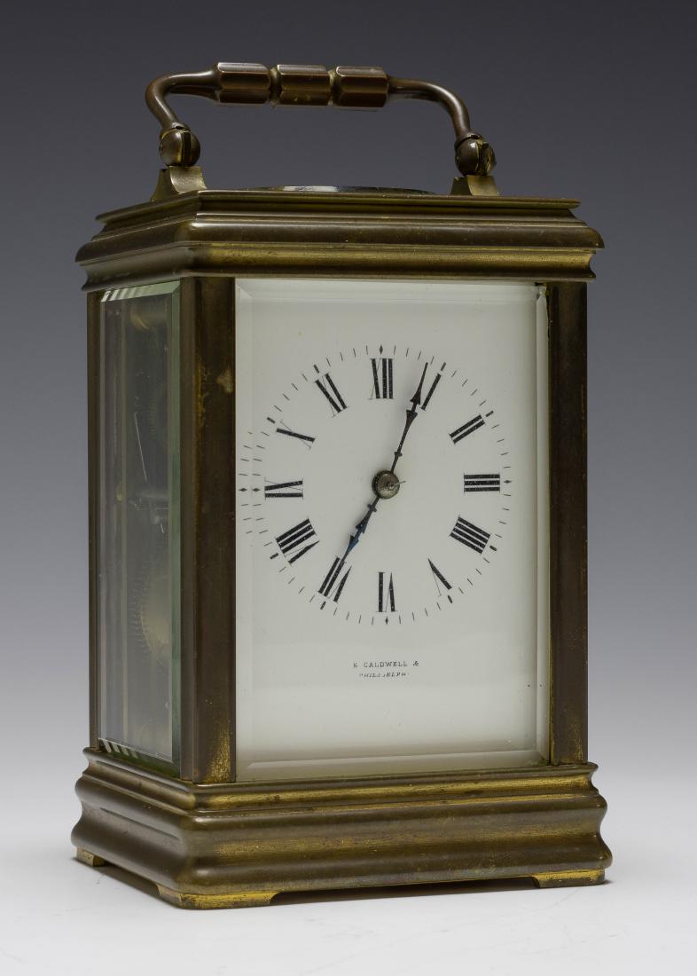 French 19th c Carriage Clock J.E. Caldwell (1 of 7)