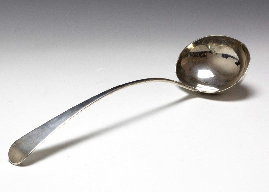 George III English Sterling Silver Punch Ladle (1 of 3)