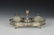 Unmarked Sheffield Plate Desk Set & Trays (3) - 2