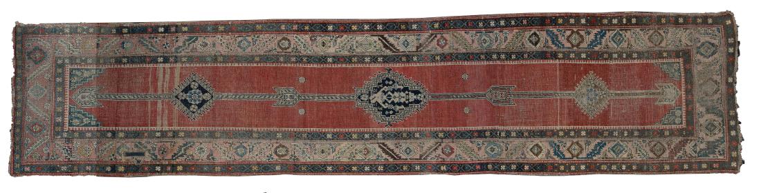 19th Century Persian Bakhshayesh Wool Runner (1 of 9)