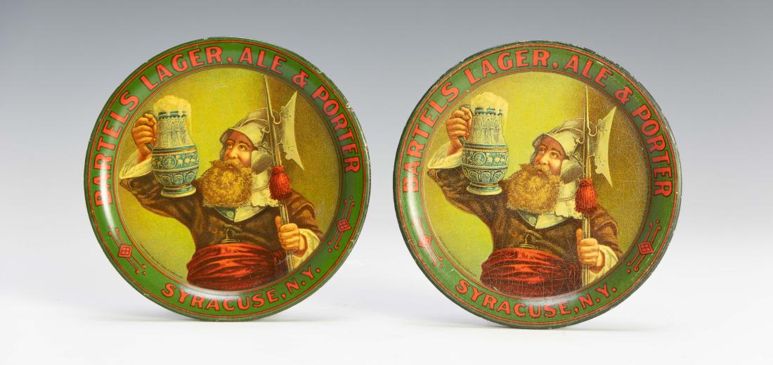 (2) Bartels Ale, Lager & Porter Tip Trays (1 of 2)