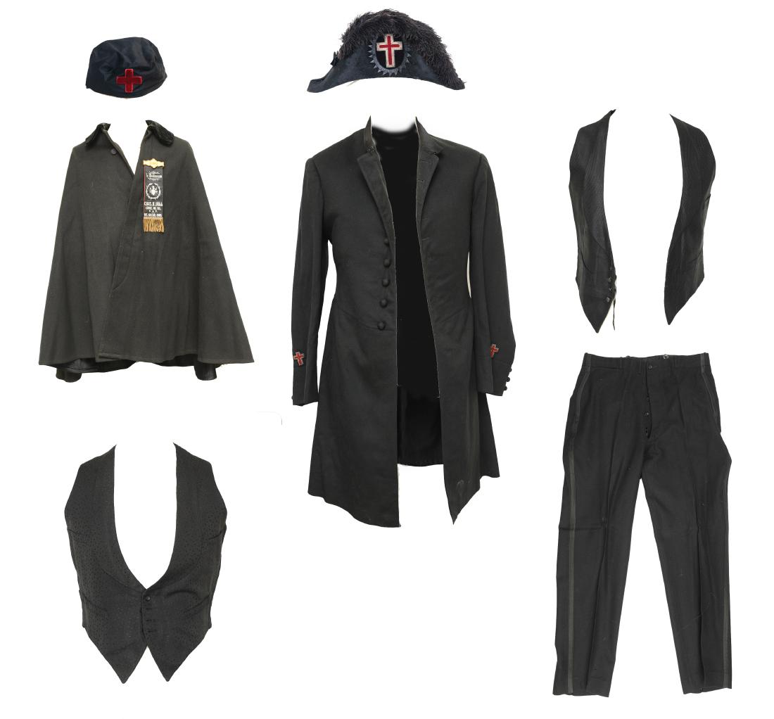 (9) Knights of Pythias Fraternal Uniform, Caps (1 of 12)