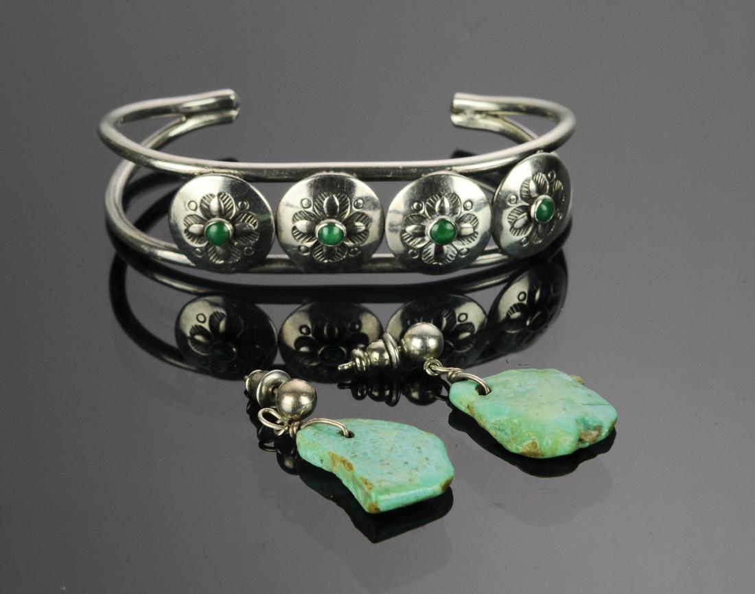 Sterling & Turquoise Bracelet by Bell Trading (1 of 4)