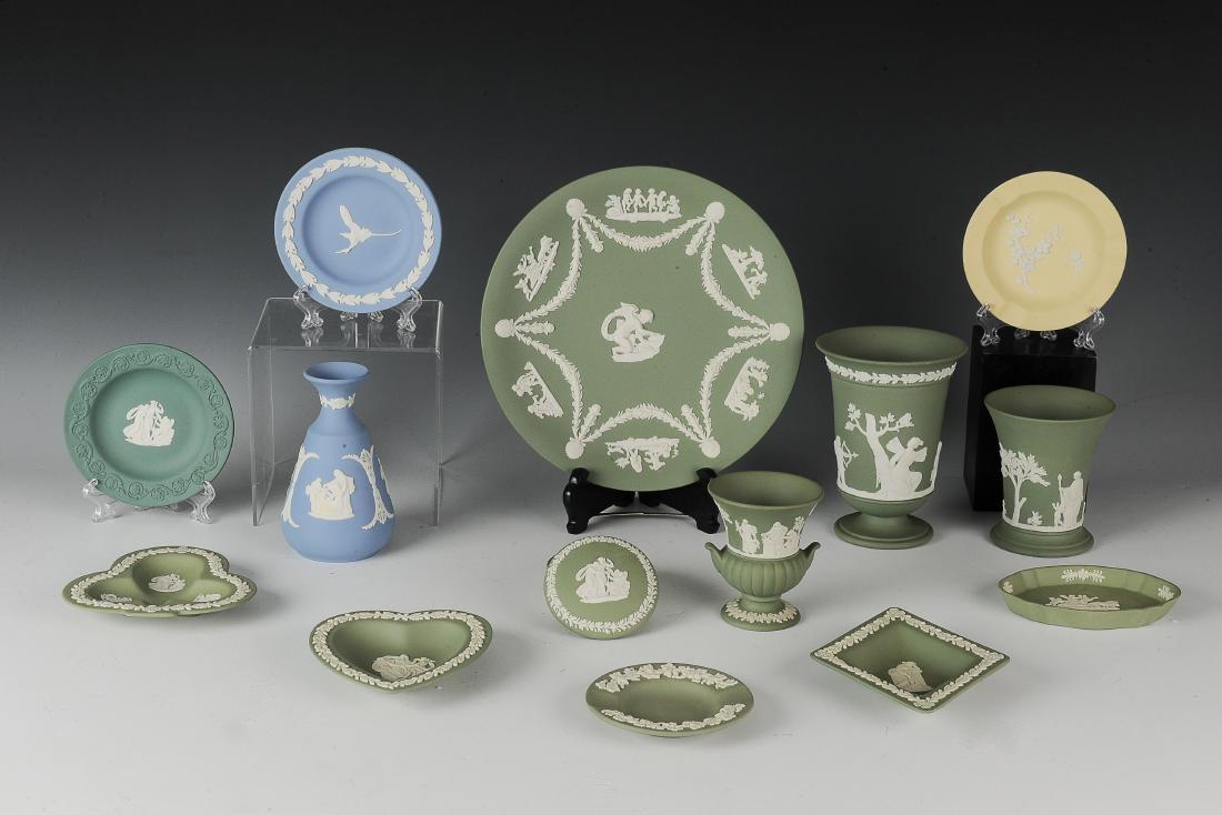 (14) Group of Wedgwood Jasperware (1 of 5)