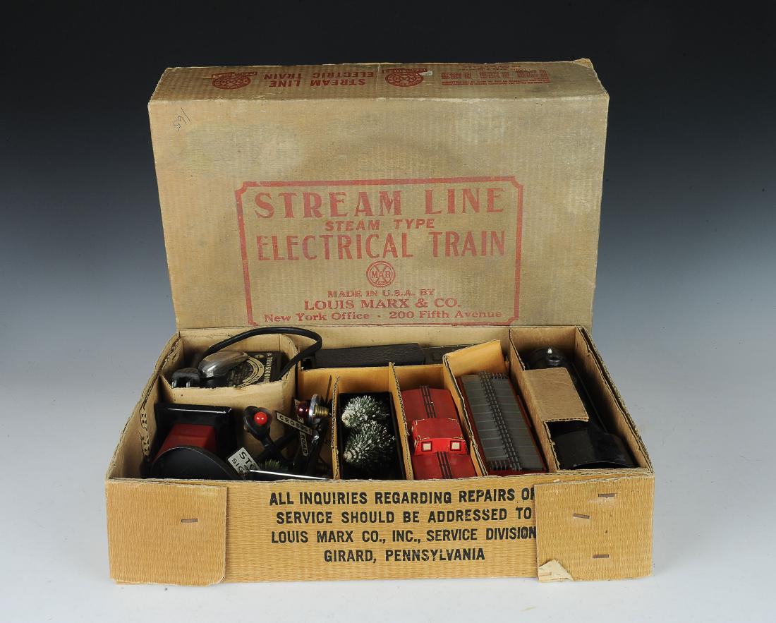 Boxed Marx No. 10000 Electric Train Set (1 of 3)