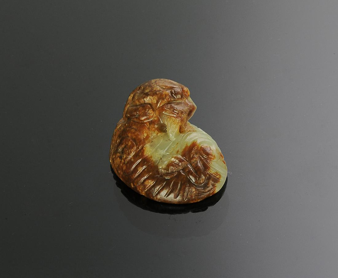 Chinese Yellow Jade Qilin, 18th C. or Earlier (1 of 4)