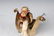 Spun Cotton Christmas Ornament Monkey on Stork - 2