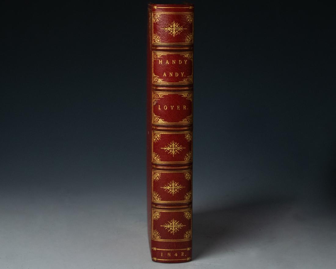 Handy Andy: A Tale of Irish Life, Sam'l Lover 1842: Book: Handy Andy: A Tale of Irish Life, by Samuel Lover, 1st edition, published by Frederick Lover and Richard Groombridge, London, 1842, 380 pages plus several pages of back advertisements. Octavo, r