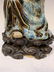 Chinese Seated Ceramic Scholar with Stand - 4