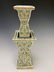 Chinese Porcelain Candle Stand, 19th Century - 2