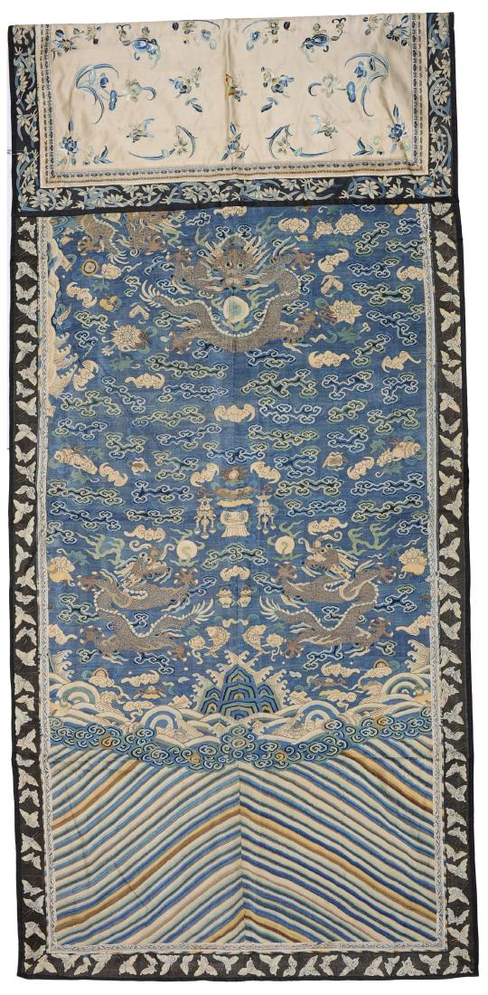 Chinese Kesi Dragon Needlework, 19th Century (1 of 5)