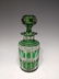 (4) Green Cut to Clear & Carnival Glass - 2