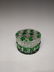 (4) Green Cut to Clear & Carnival Glass - 3