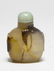 Carved Agate Lotus Pond Scene Snuff, 19th Century - 3