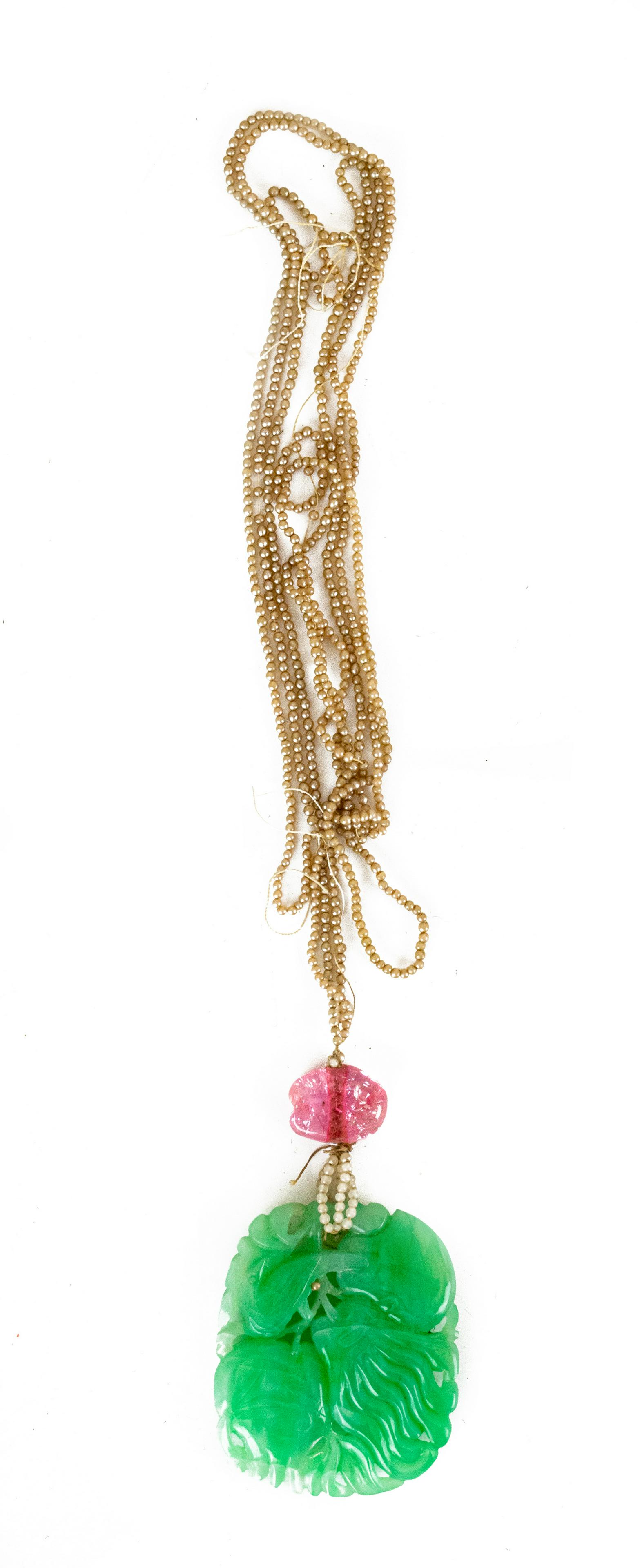 Chinese Jadeite Plaque, 19th Century (1 of 4)