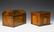 (2) Antique English Inlaid Wood Tea Caddies - 2