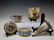 (4) HB & Henriot Quimper & Rouen French Faience, 20th C