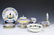 (12) Quimper Mistral Blue French Pottery, 19th C