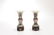 Chinese Pair of Famille Rose Gu Vases, 19th Century - 2