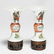 Chinese Pair of Famille Rose Gu Vases, 19th Century - 8