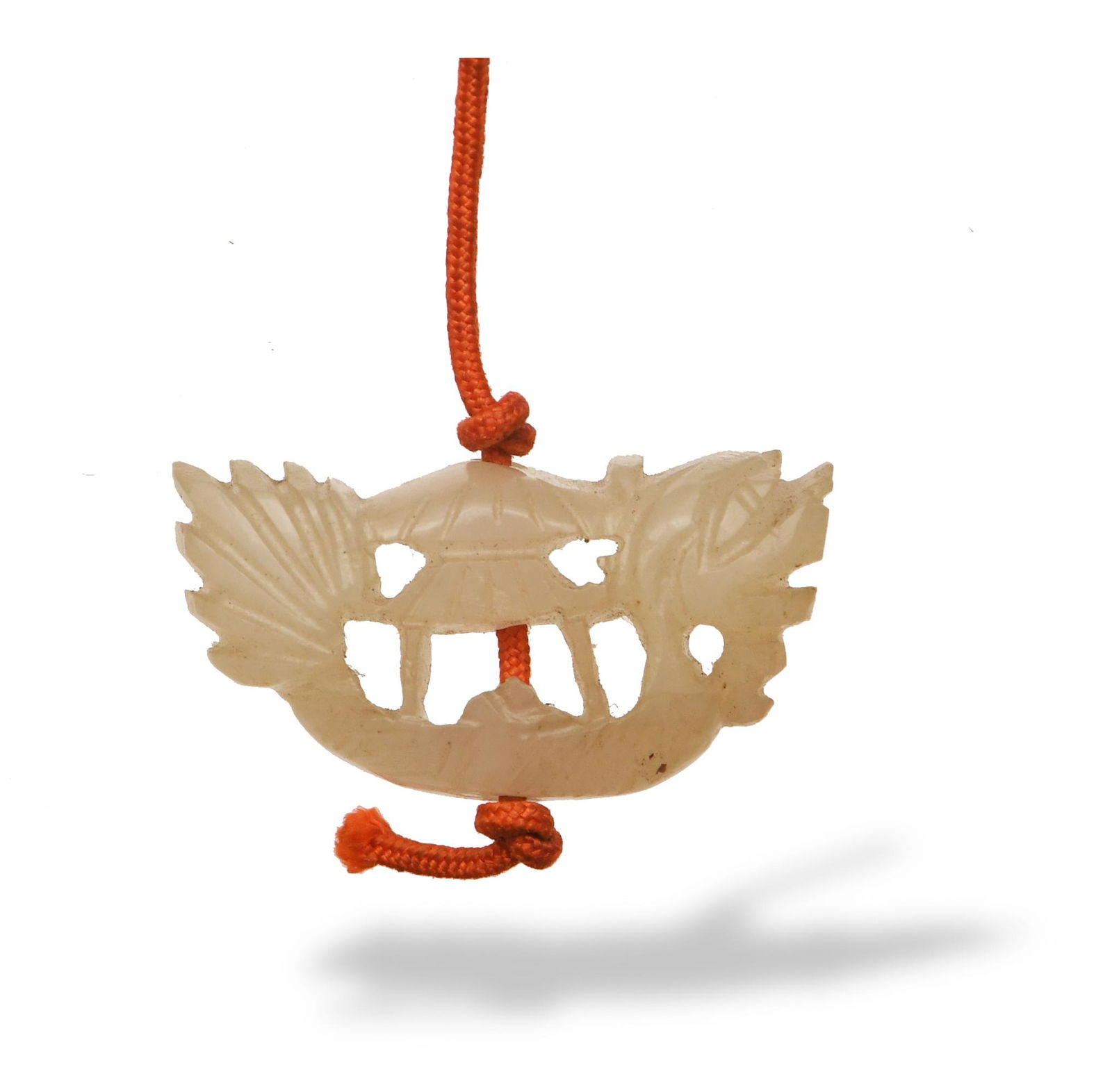 Chinese Jade Carved Dragon Boat, 19th Century (1 of 5)