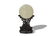 Chinese Jade Round Screen with Zitan Stand, 18th