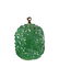 Chinese Jadeite Pendant with Flowers, 19th Century - 2