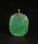 Chinese Jadeite Pendant with Flowers, 19th Century - 4