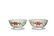 Pair of Chinese Famille Rose Floral Bowls, 17-18th C.