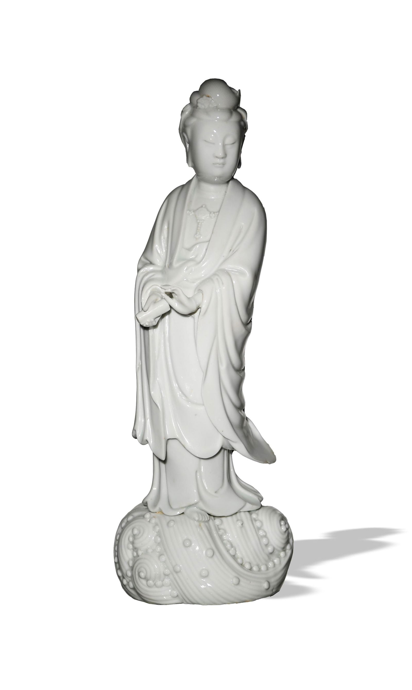 Chinese Blanc de Chine Guanyin, 18-19th Century (1 of 8)
