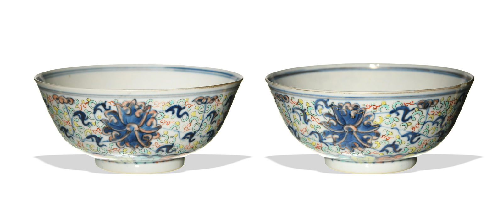 Pair of Imperial Chinese Bowls, Guangxu (1 of 5)