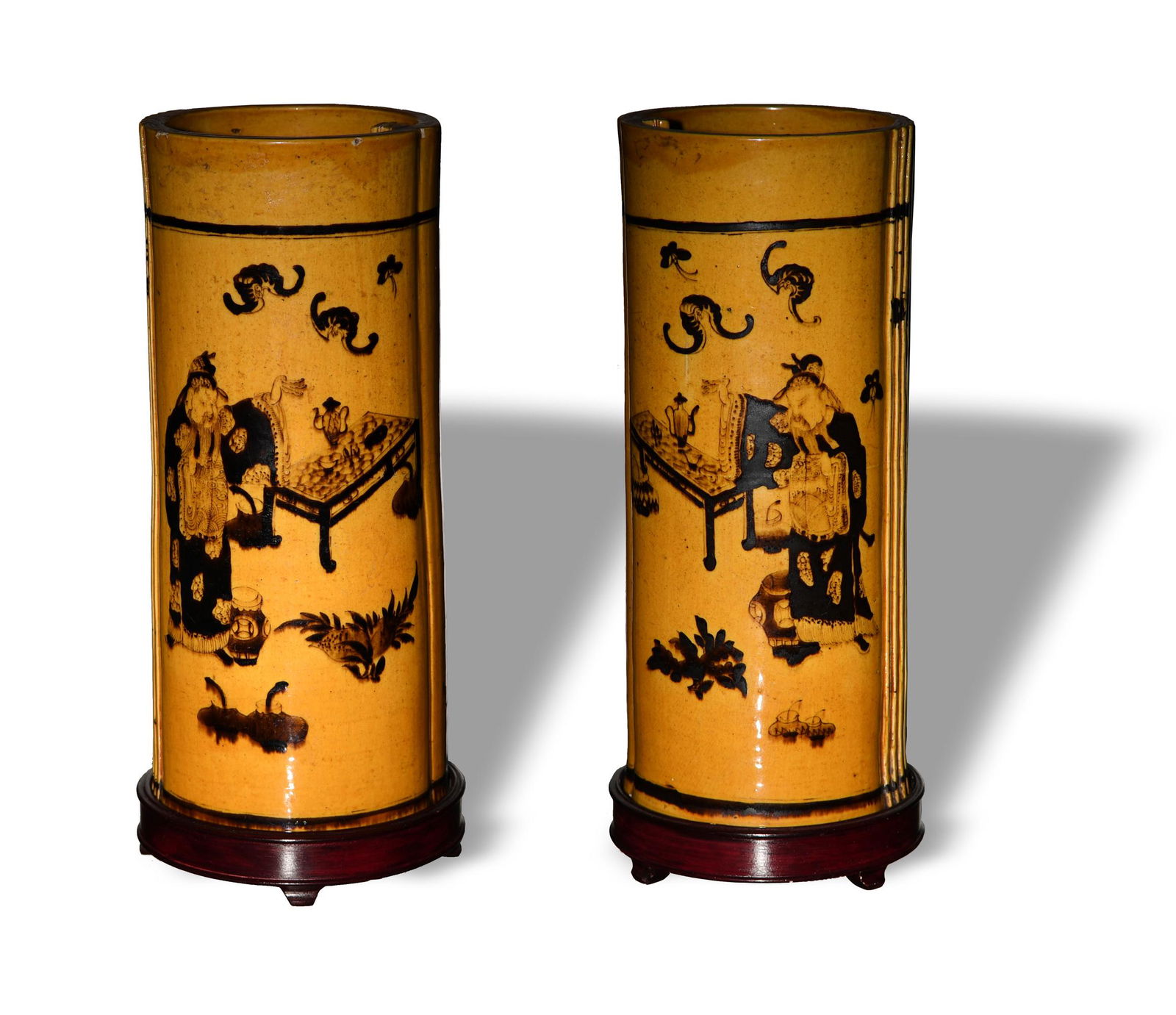 Pair of Chinese Porcelain Hat Stands, Republic (1 of 10)