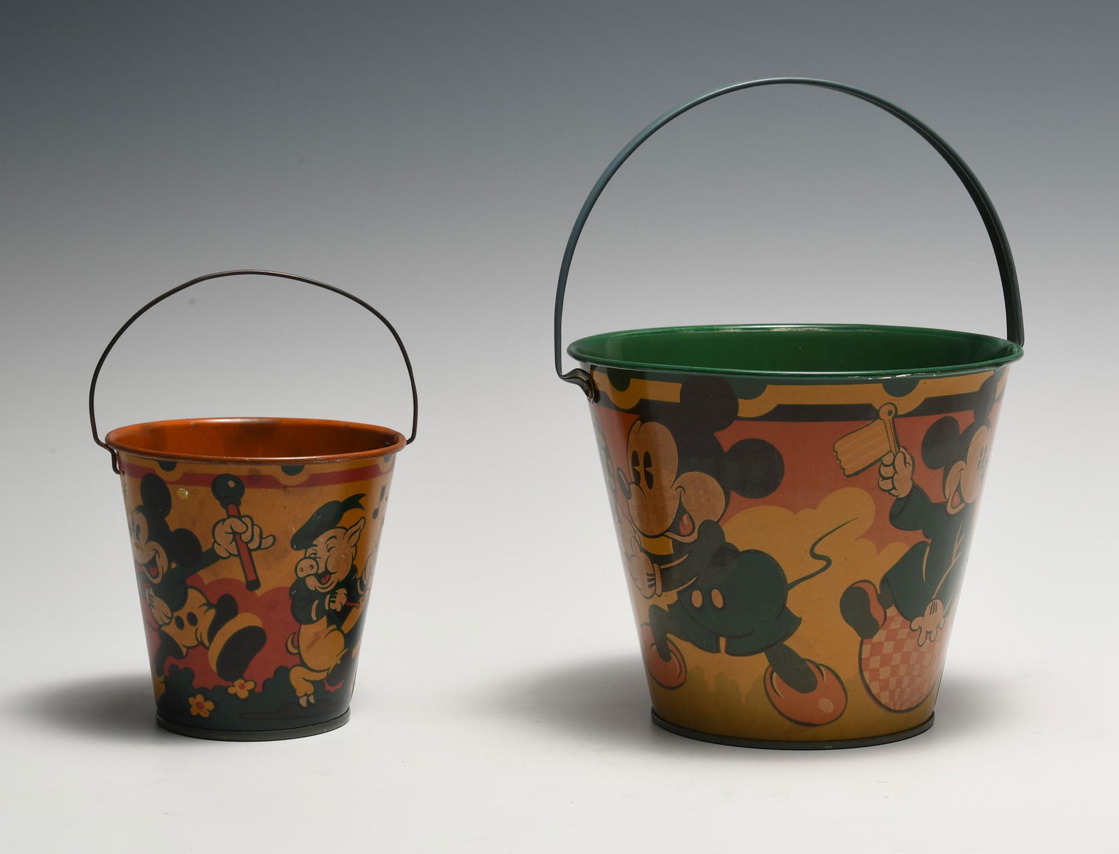 2 NOS Disney Seaside Sandpails, Mickey and Minnie (1 of 8)