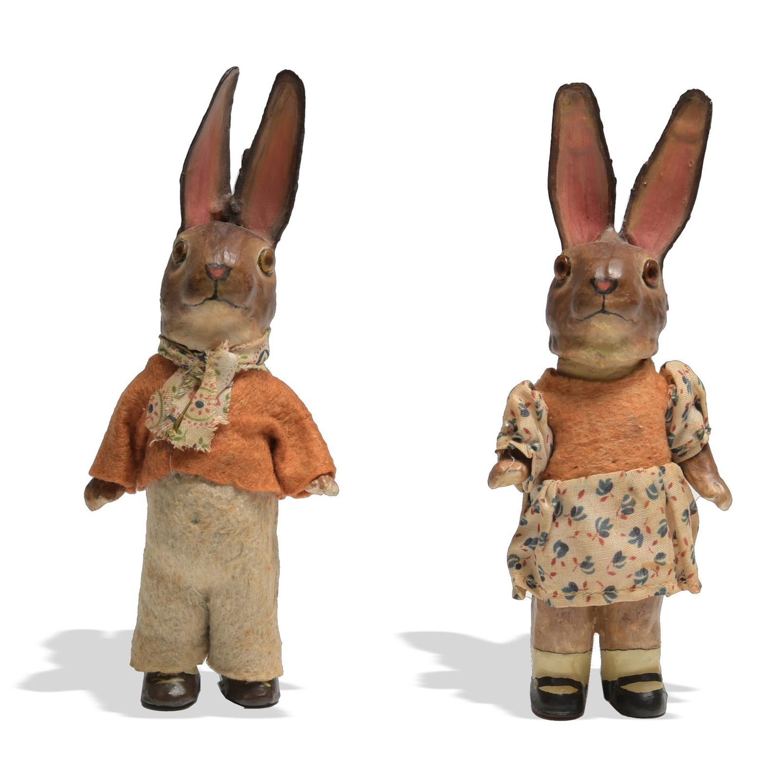 Pair of German Windup Rabbits (1 of 10)