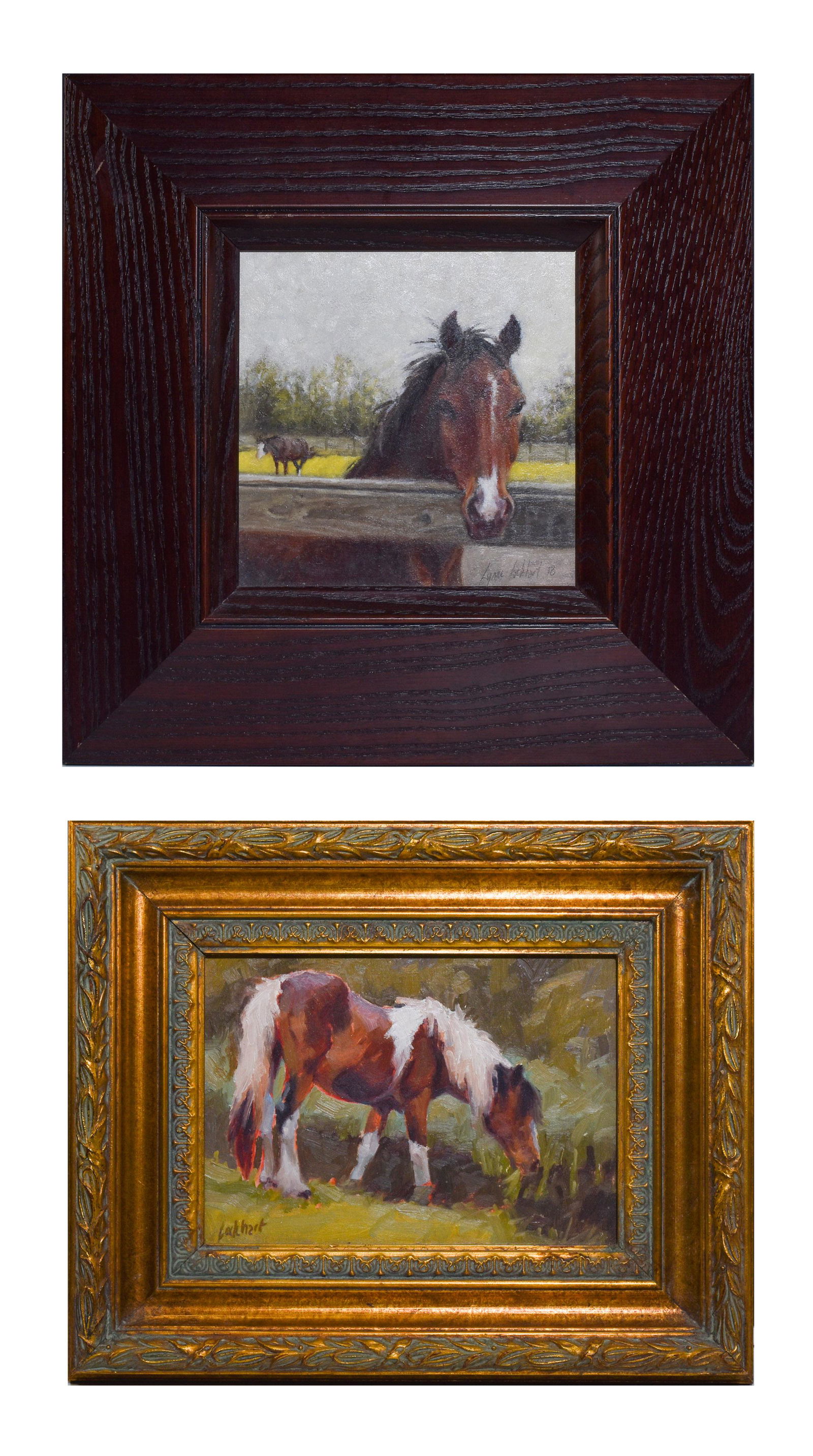 2 Oils of Horses by Lynne Lockhart (1 of 11)