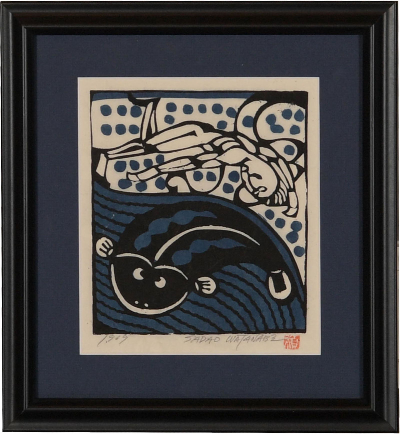 Japanese Woodblock Print by Sadao Watanabe (1 of 6)