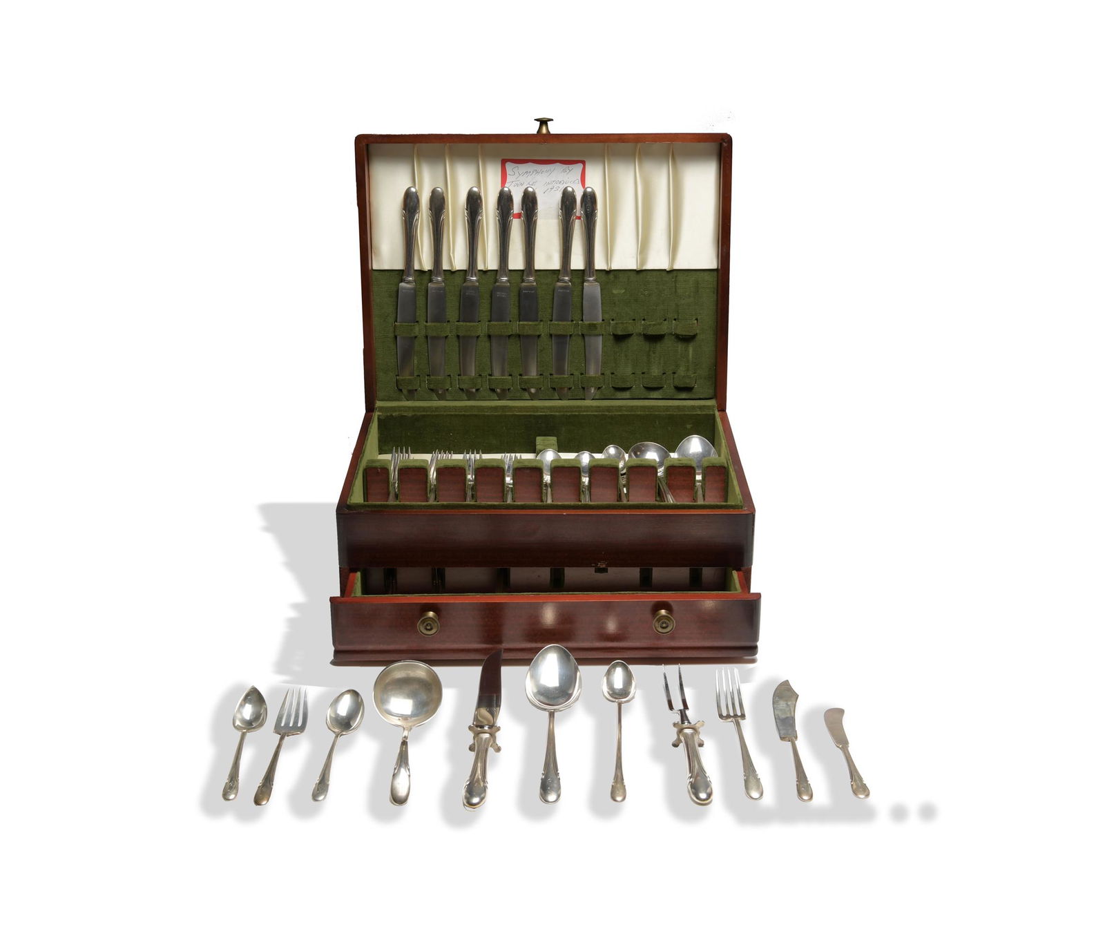 68 Piece Towle Symphony Sterling Flatware Set (1 of 4)