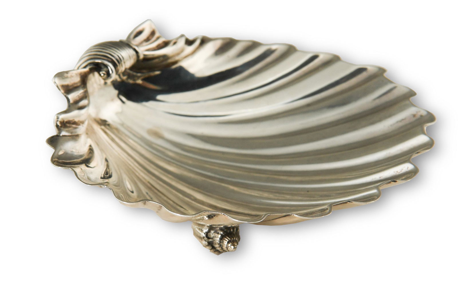 Cartier Sterling Silver Shell Form Dish (1 of 4)