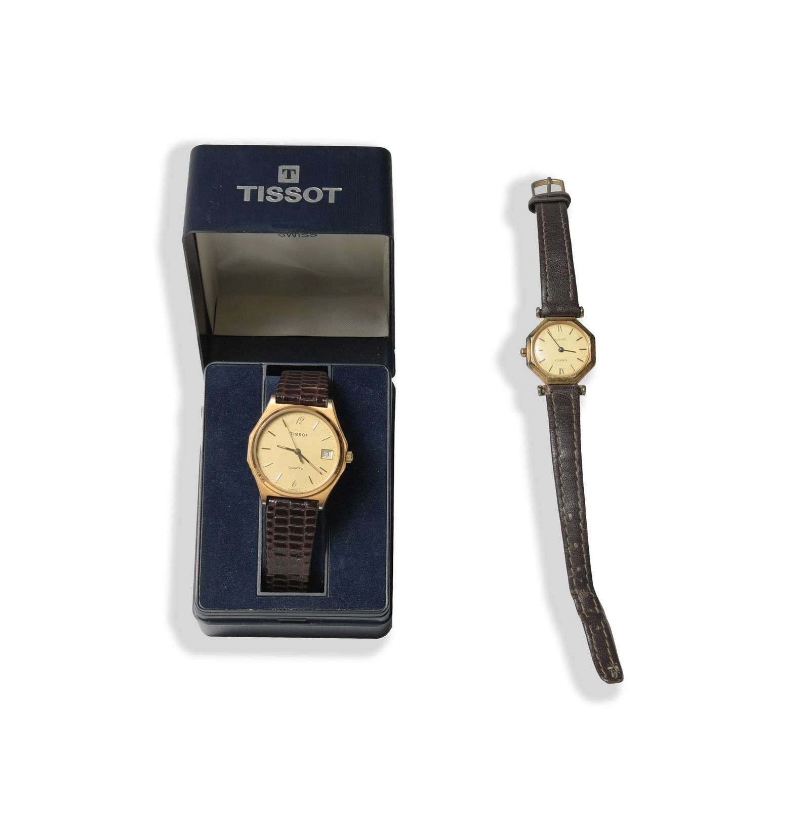 Tissot Man's and Woman's Quartz Watches (1 of 11)